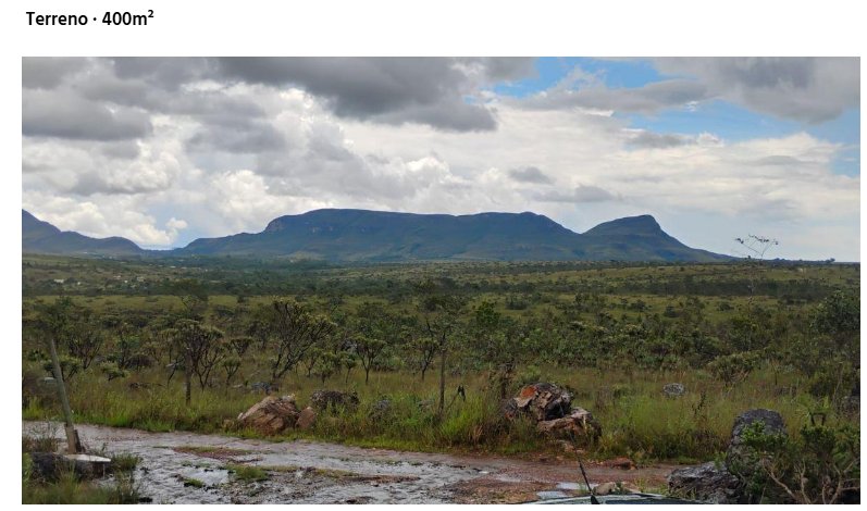 ÁREA 1.100 m2 próxima MORRO DA BALEIA - ALTO PARAÍSO DE GOIÁS